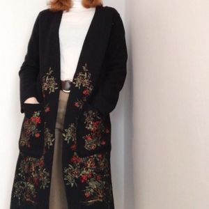 GabbyIsabella Boiled wool cardigan. Size small/med